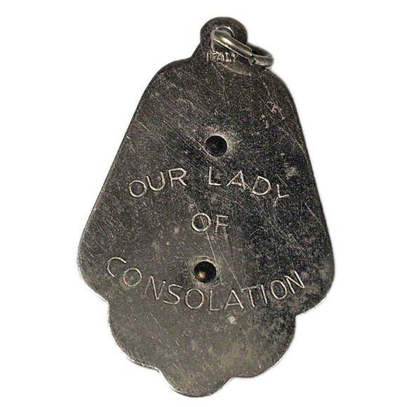 Lot of 11 Vintage Catholic Medals & Cross Pendants – Saints, Virgin Mary, Jesus - Picture 7 of 16